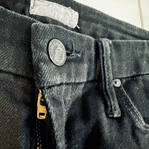 Mother Jeans The Looker Black Denim A Model Spzy SZ 27 like new! - Picture 8 of 15